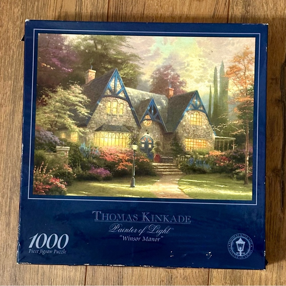 Thomas Kinkade Winsor Manor 1000-Piece Jigsaw Puzzle
